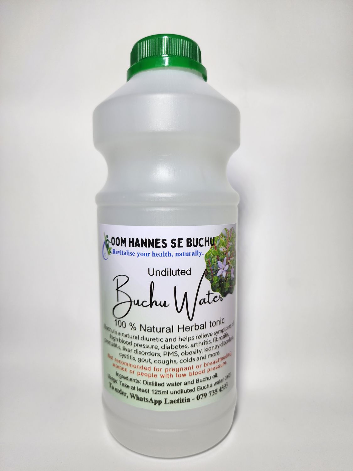 1L Buchu Water
