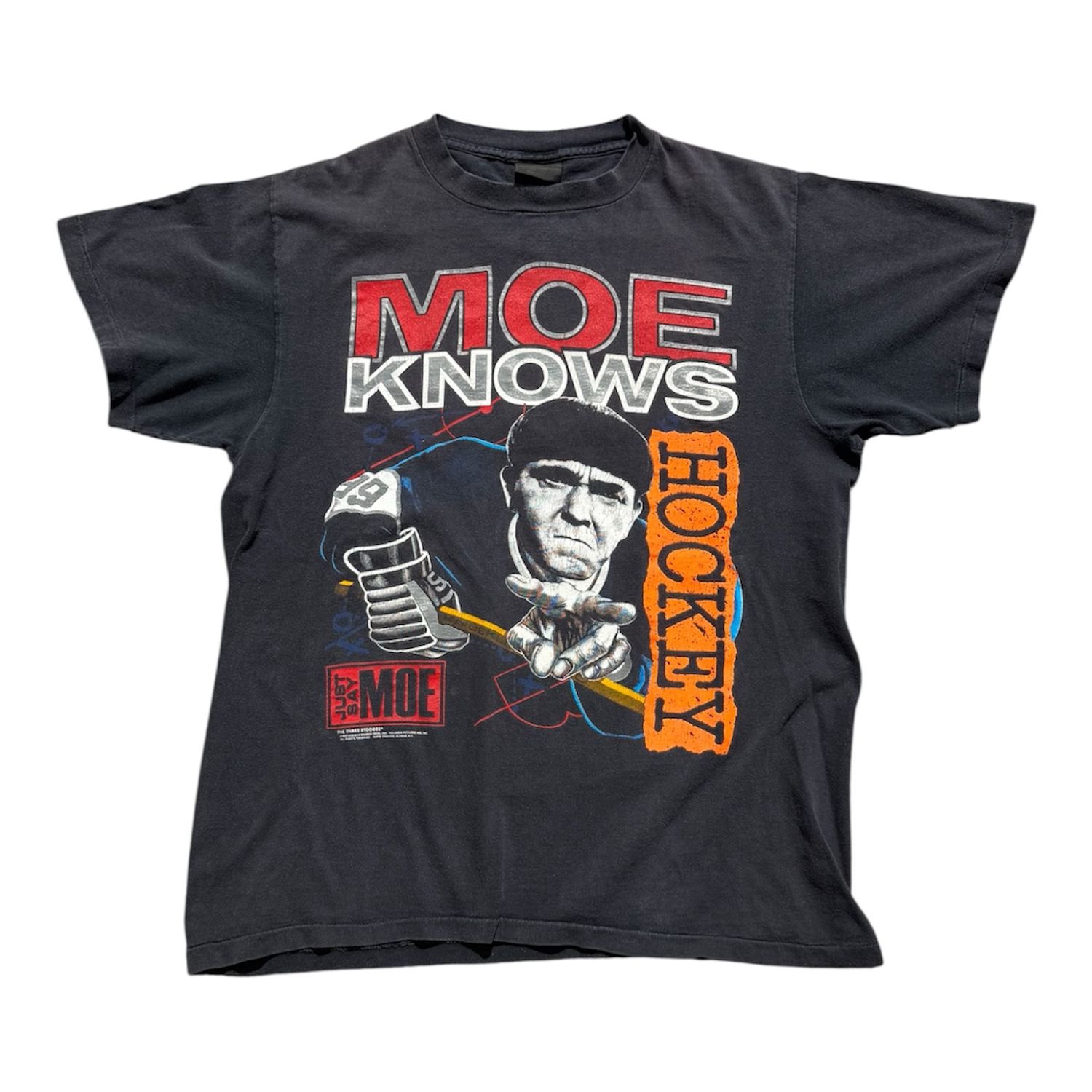 90s Moe Knows Tee L