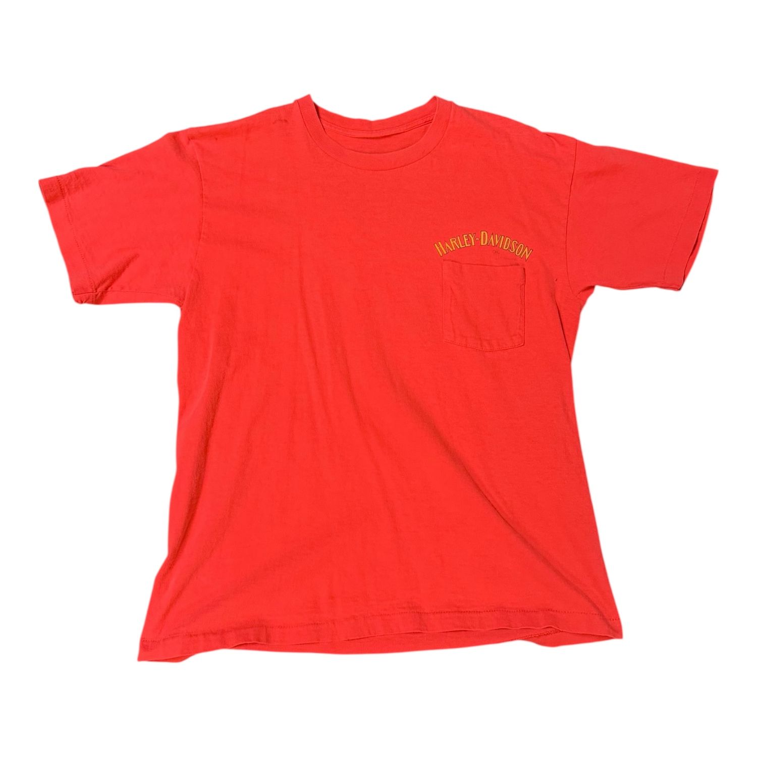 80s Harley Davidson Pocket Tee L