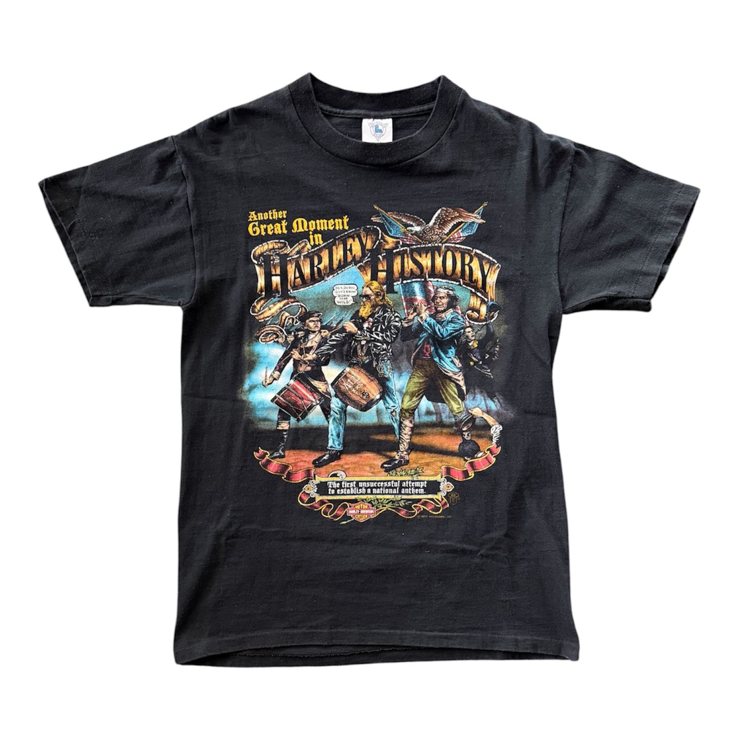 1989 Harley Davidson History Tee M