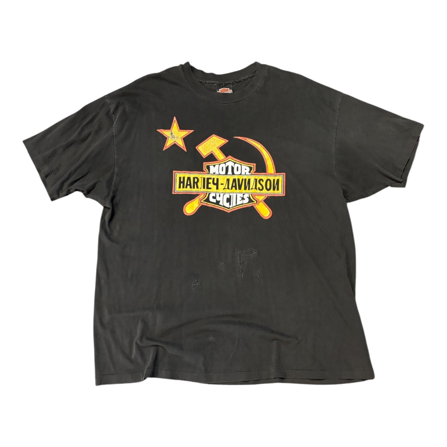 90s Harley Davidson Russia Tee XXL