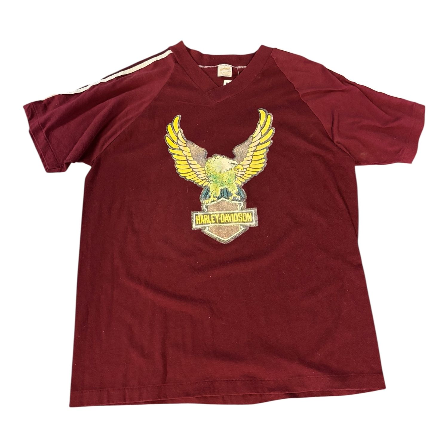 70s Harley Davidson Tee L