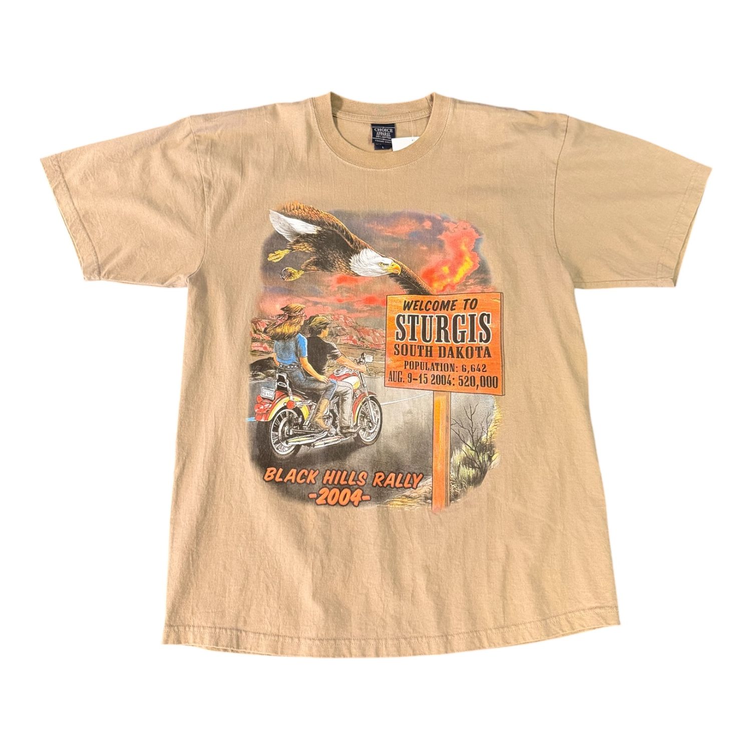2004 Sturgis Black Hills Rally Tee L