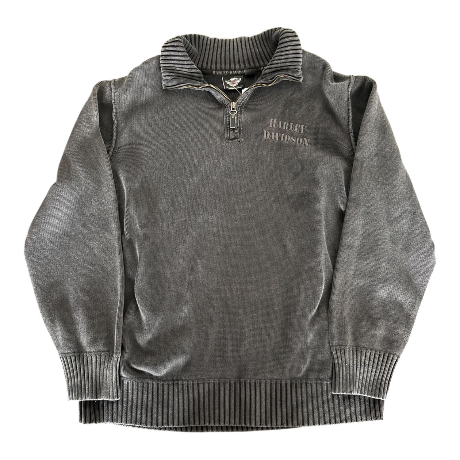 00s Harley Davidson Quarter Zip XL