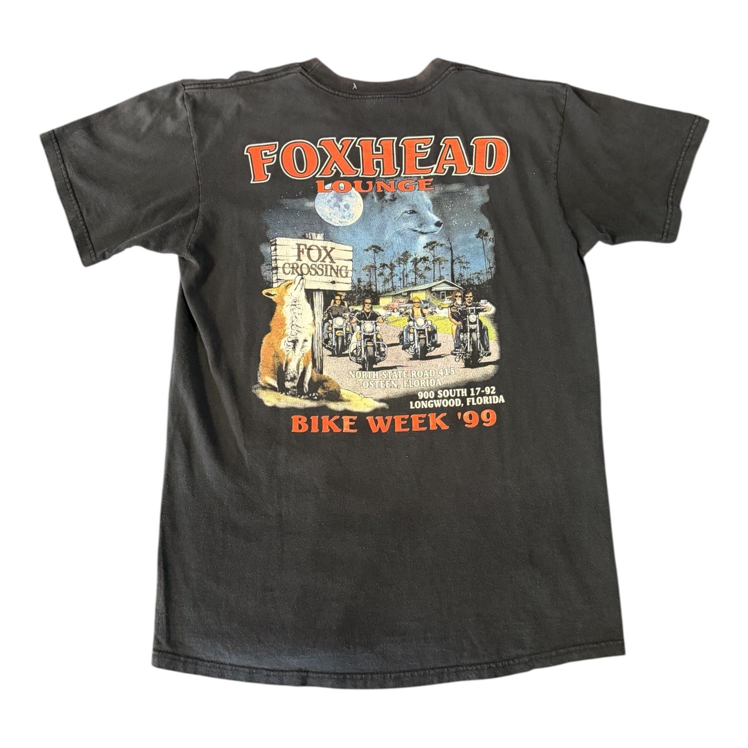 1999 Fox Head Bike Week Tee L
