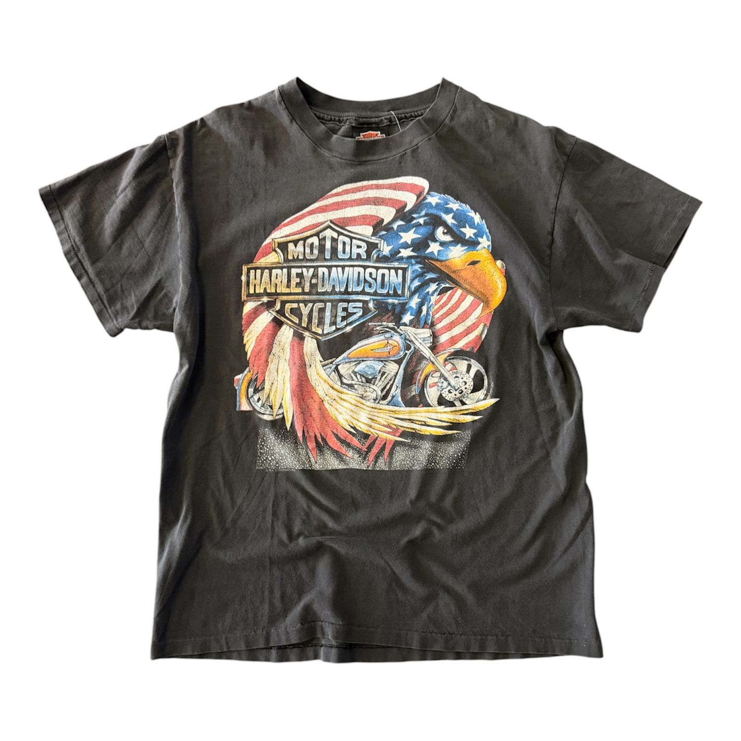 90s Harley Davidson Eagle Tee L