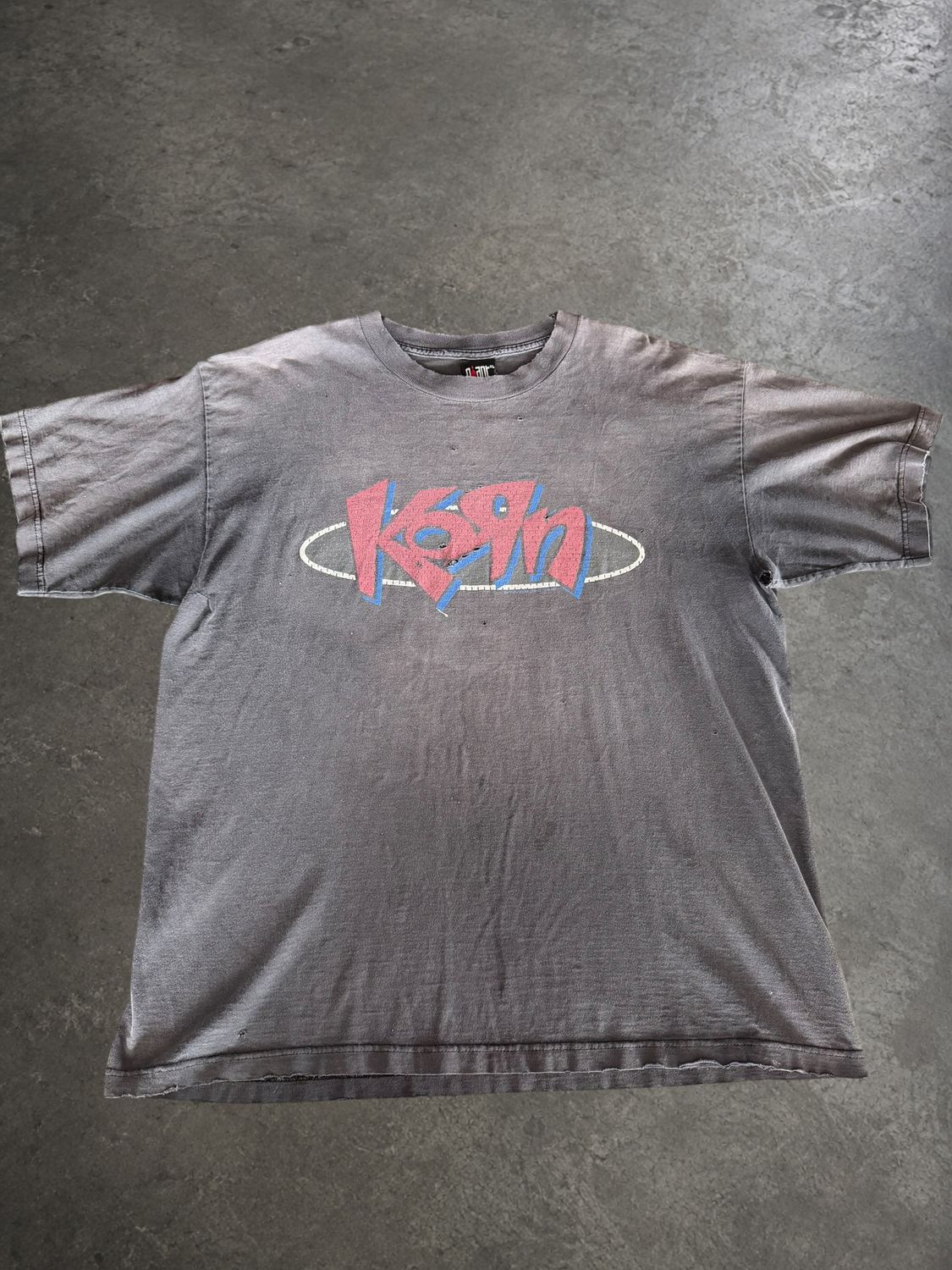 1998 Korn Faded &amp; Distressed Band Tee