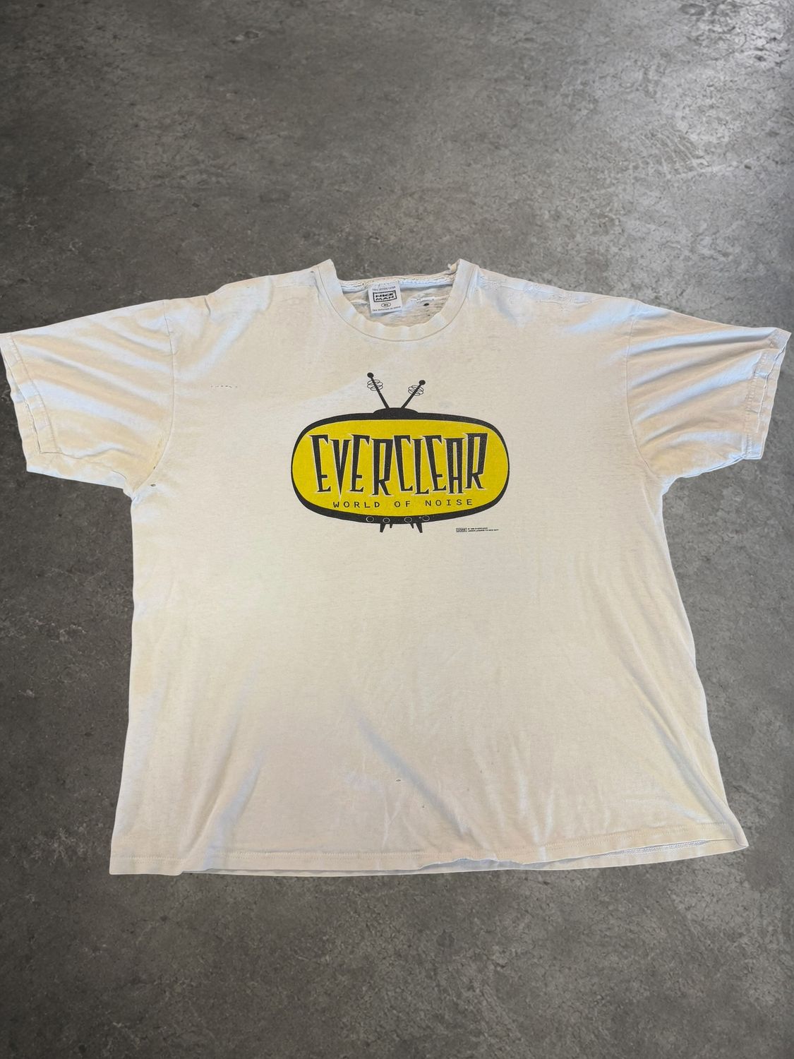 1995 Everclear Faded &amp; Distressed Band Tee