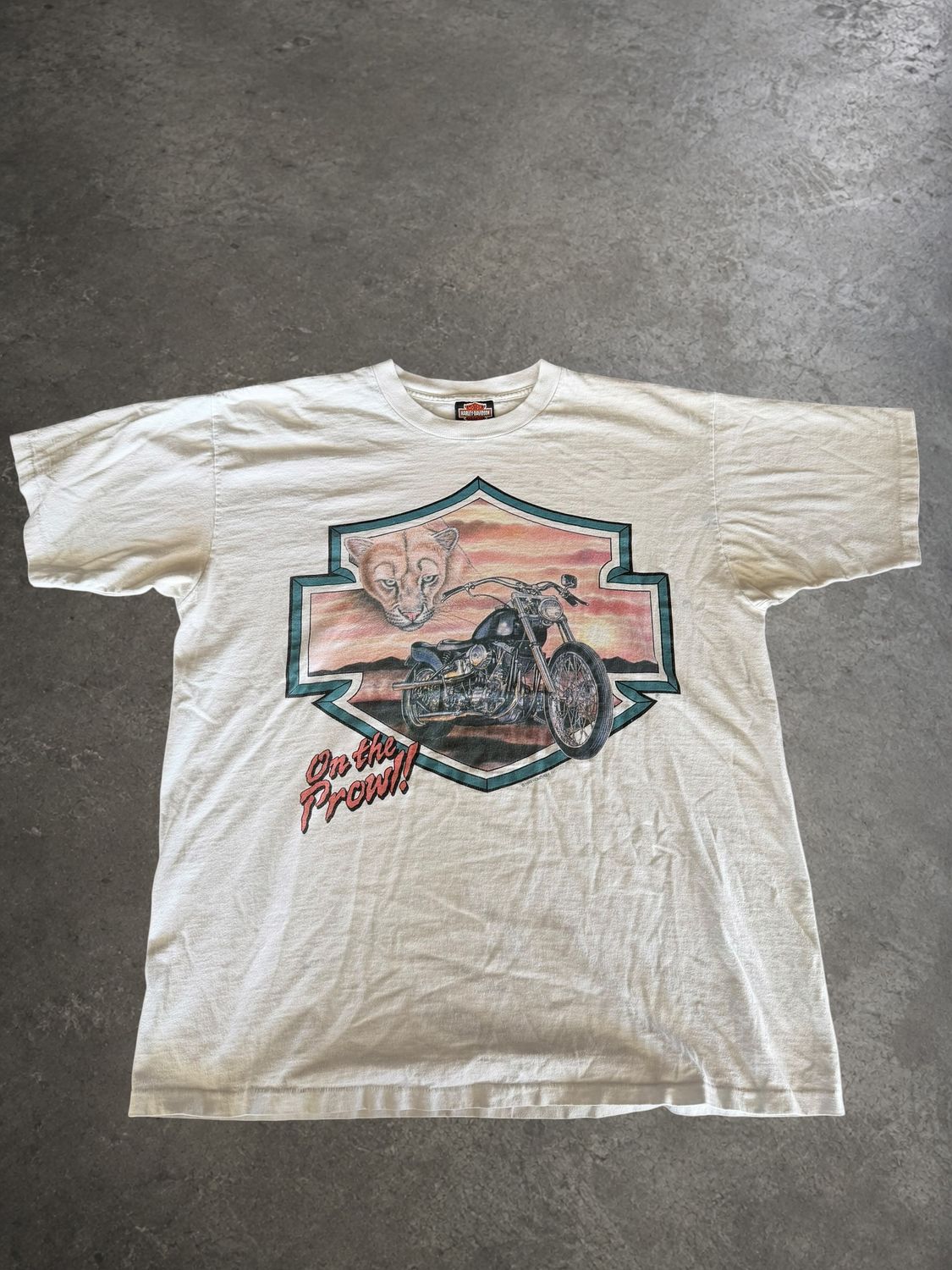 1993 Harley Davidson Panther Biker Tee