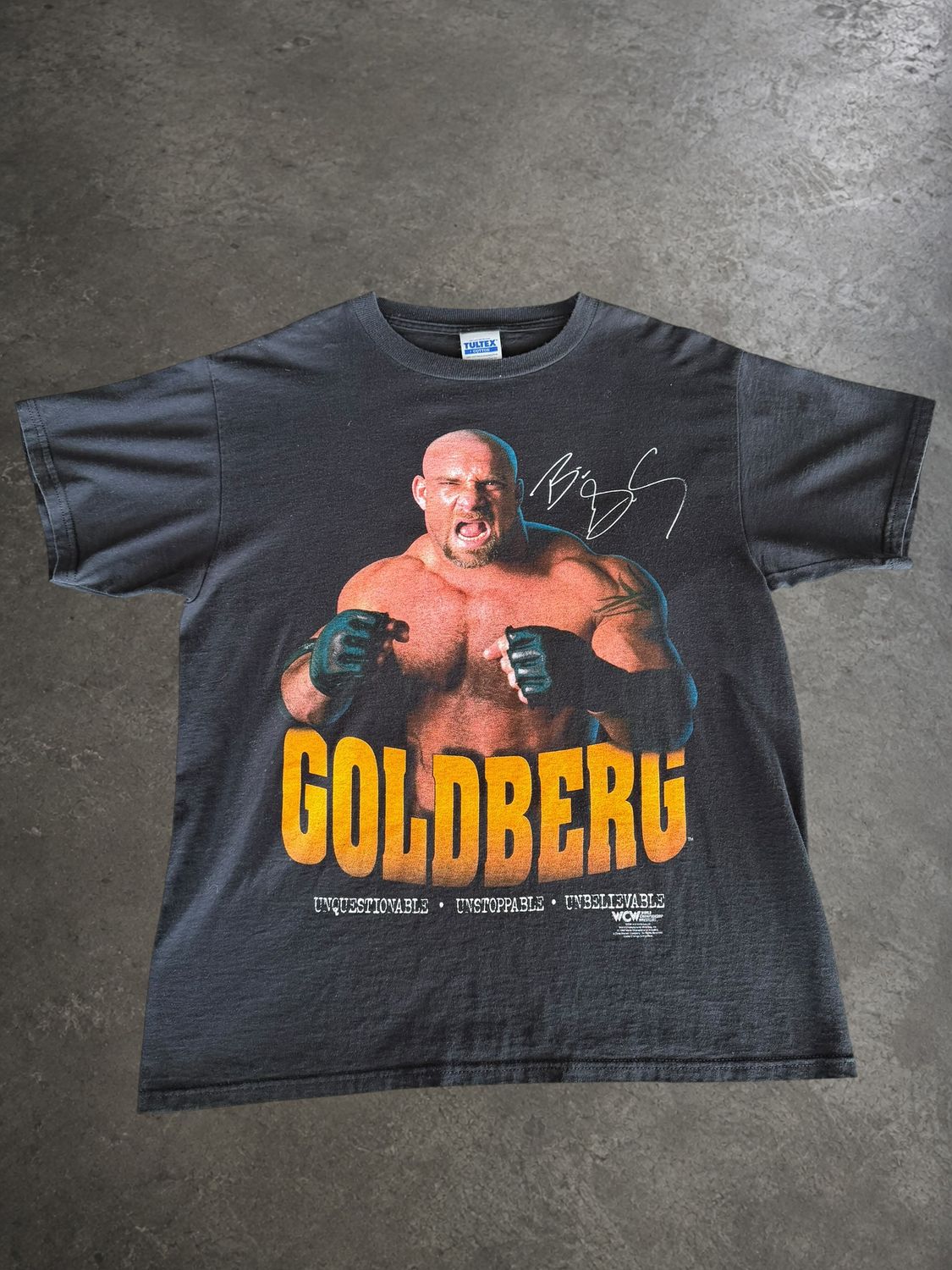 1998 WCW Goldberg Wrestling Tee