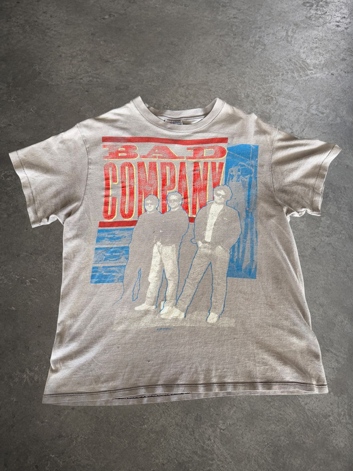 1988 Bad Company Smoked Out Band Tee