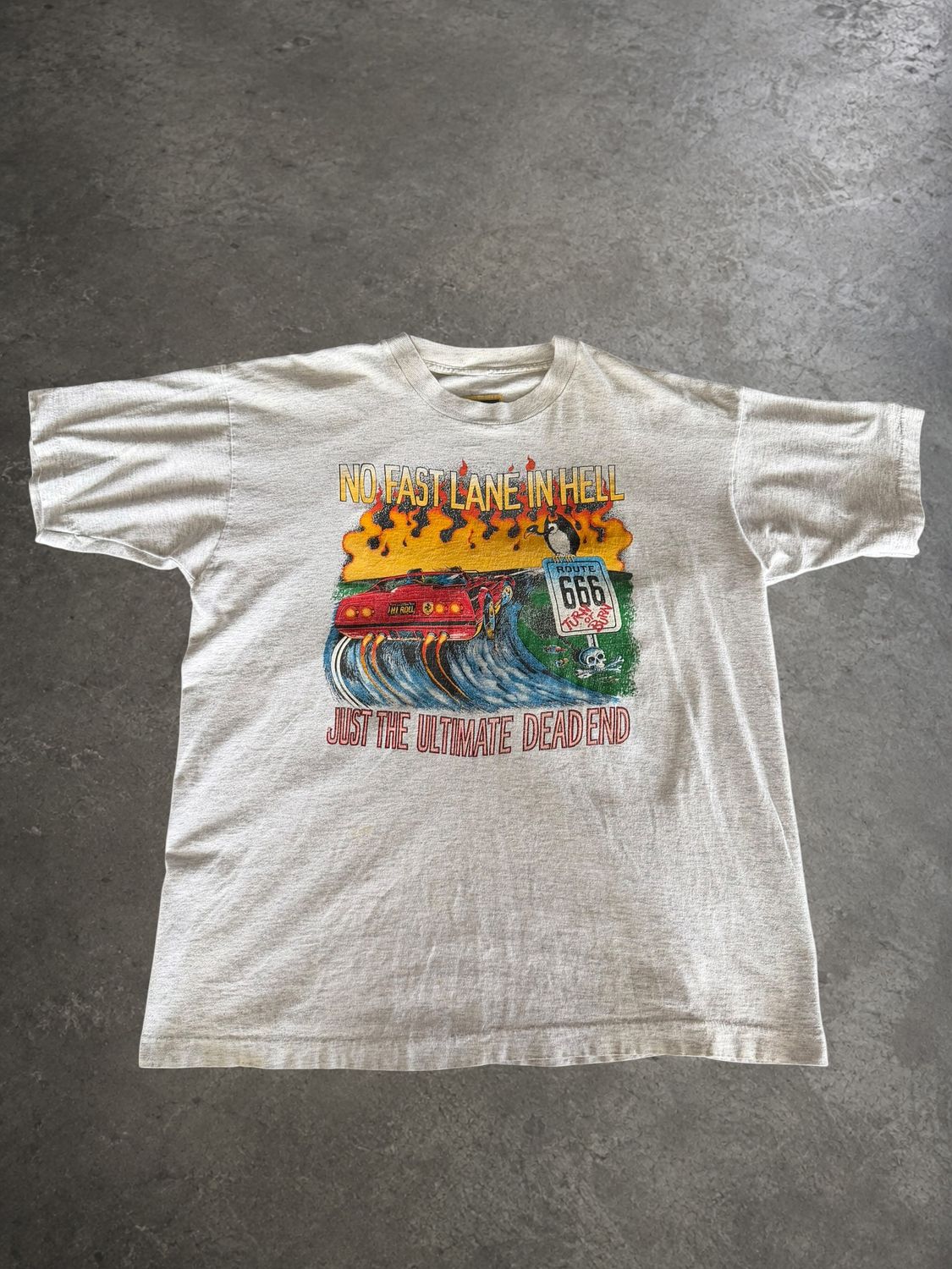 90s Ultimate Dead End Ferrari Jesus Tee