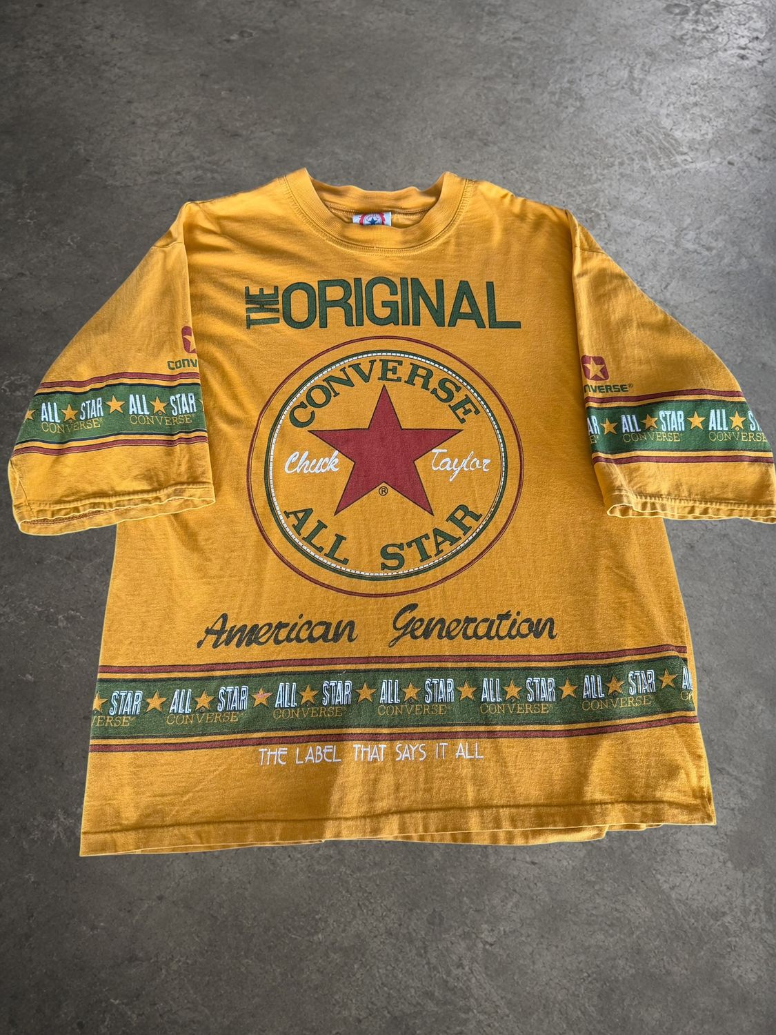 90s Converse 3/4 Tee