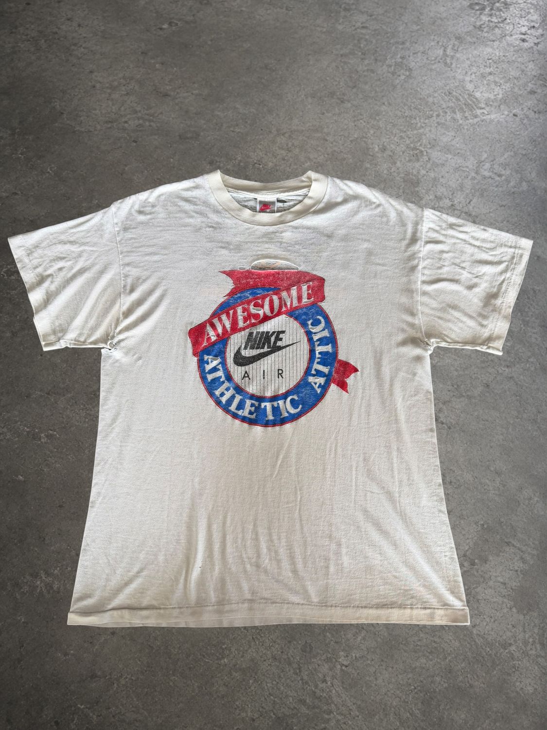 80s Nike Running Thrashed Tee
