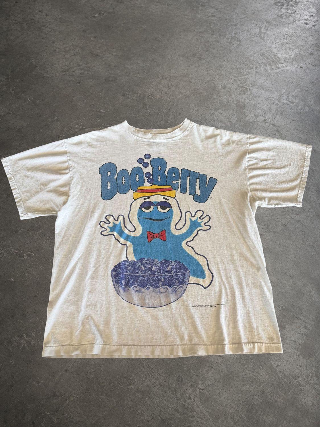 90s Boo Berry Cereal Promo Tee