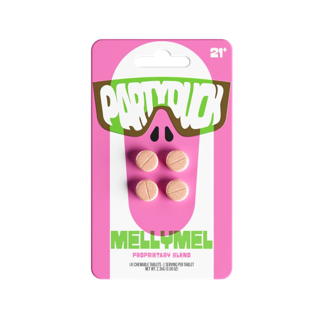 Party Duck Tablets – Get Duck’d Up Tablets, 4-Count | Mellymel Flavor | 1 Serving Per Tablet