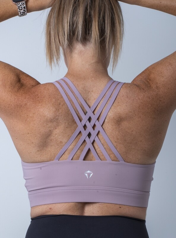 Alora High-Impact Sports Bra- Lavender Alora High-Impact Sports Bra- Lavender