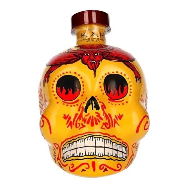 TEQUILA KAH REPOSADO 0,7L CZASZKA
