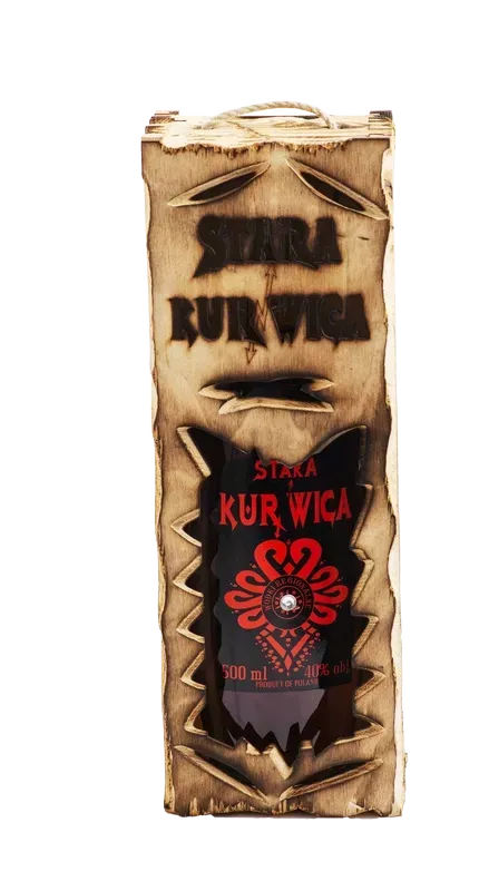 Stara KURNWICA 40% w Skrzynce