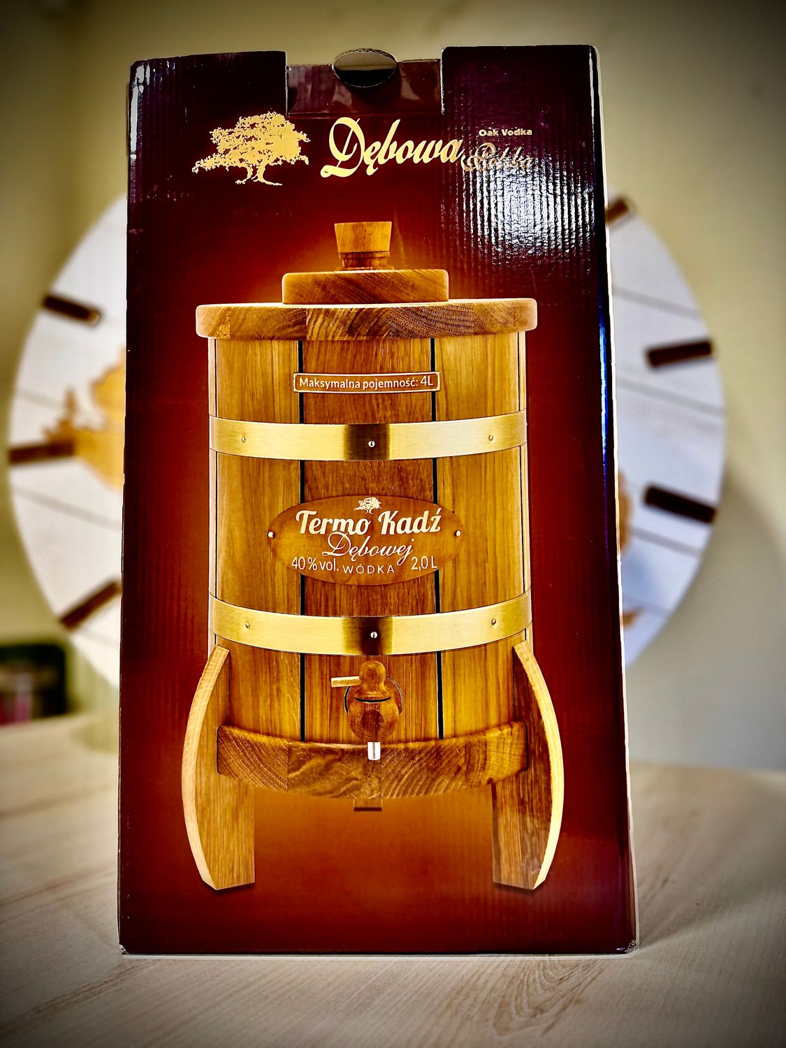 Wódka Dębowa Excellent Termo Kadź 2.0 l