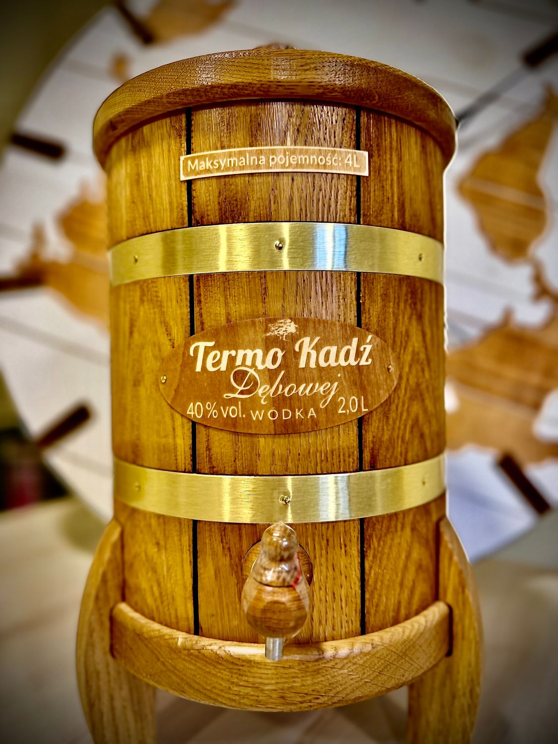 Wódka Dębowa Excellent Termo Kadź 2.0 l