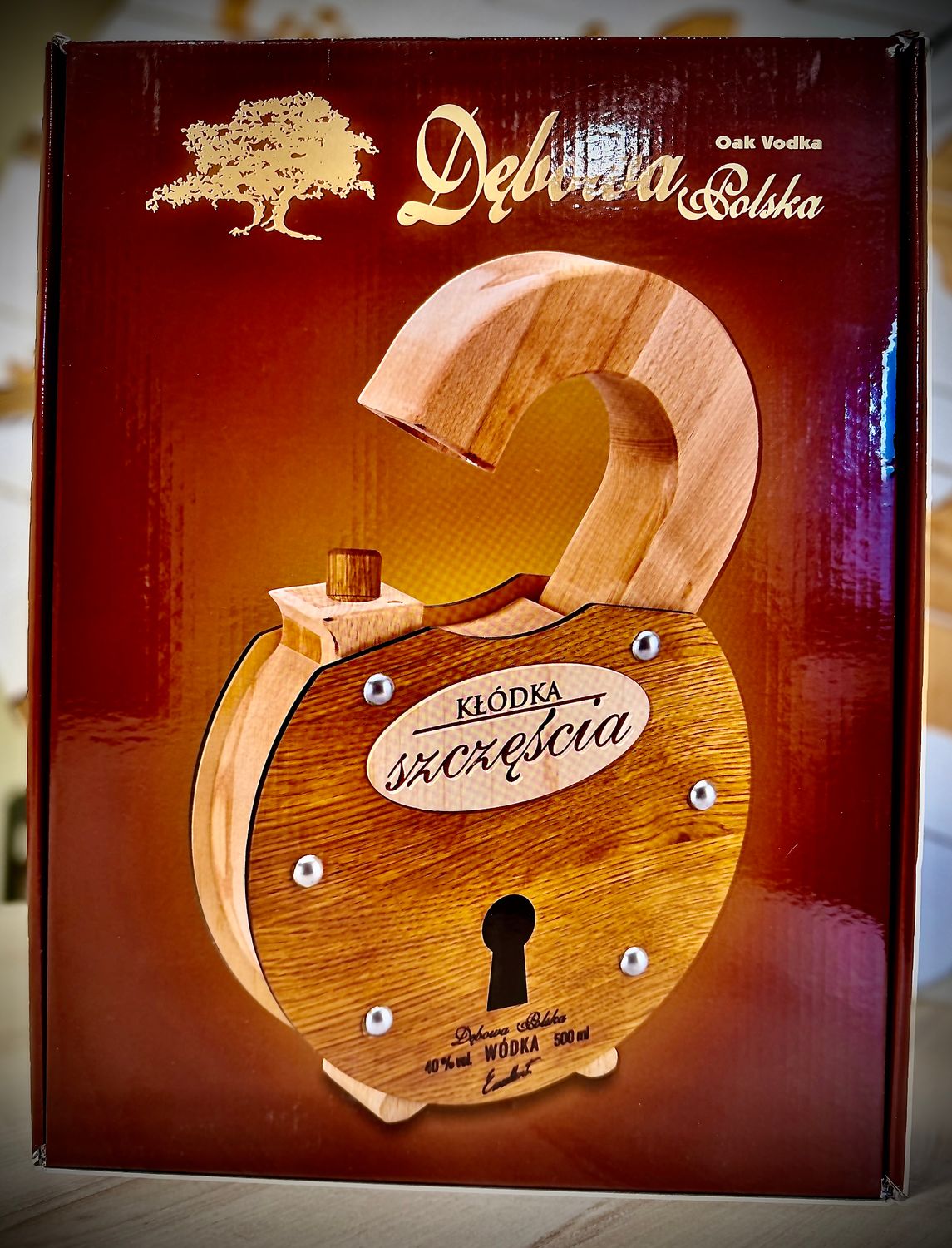 Wódka Dębowa Excellent Kłódka 0,5l