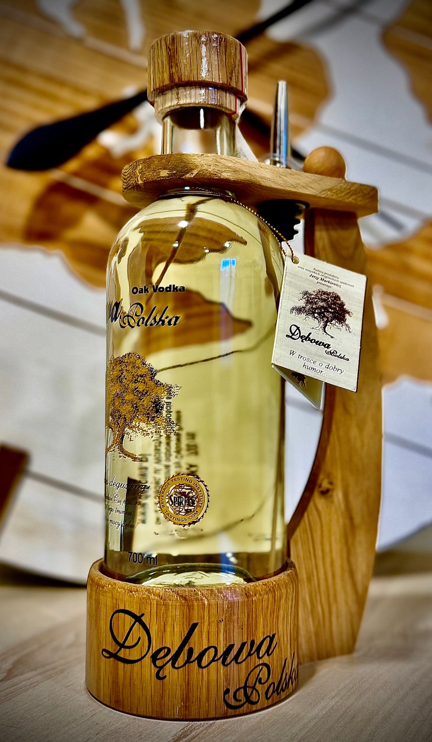 Wódka Dębowa Polska z uchwytem 07, / 40%