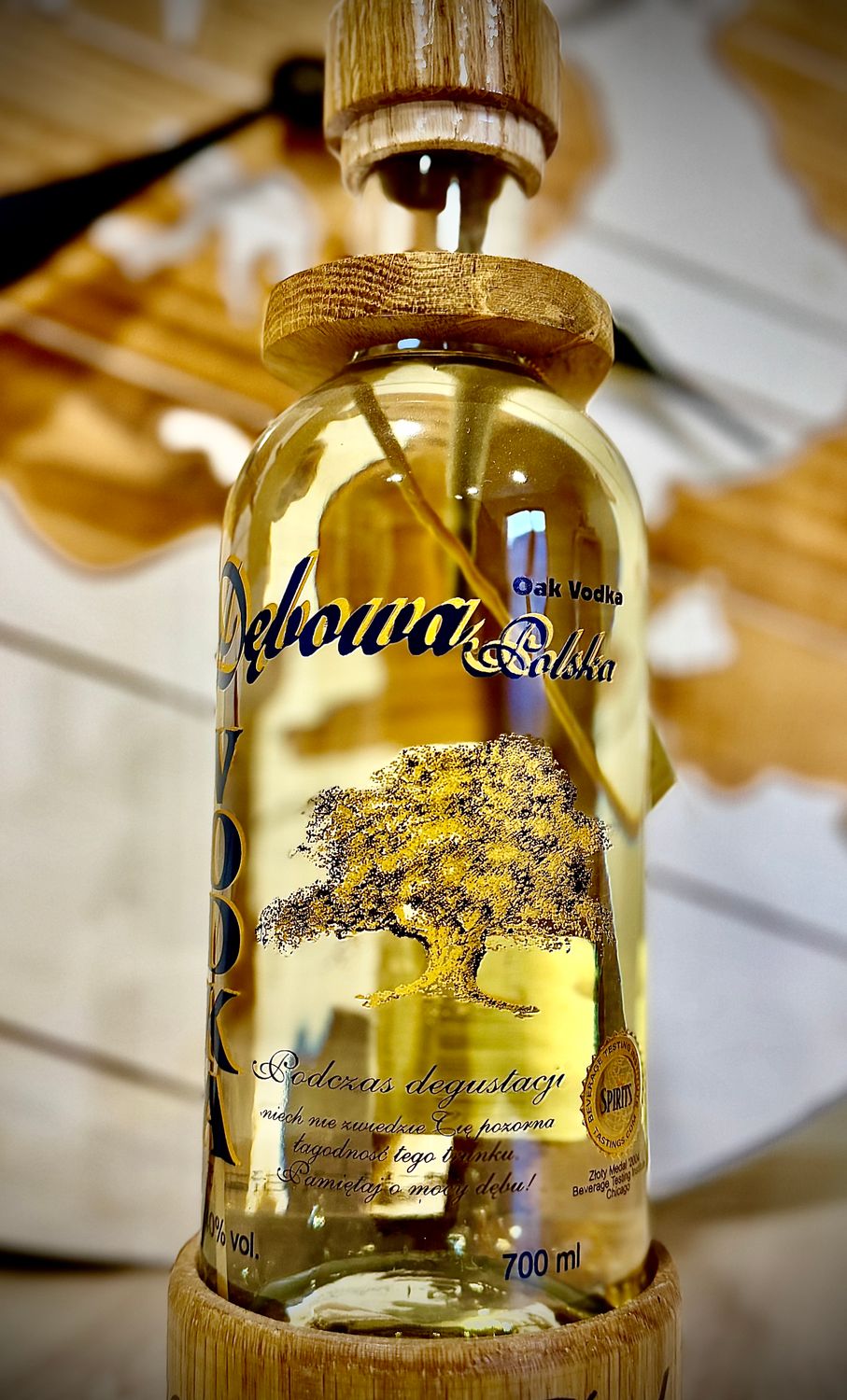 Wódka Dębowa Polska z uchwytem 07, / 40%