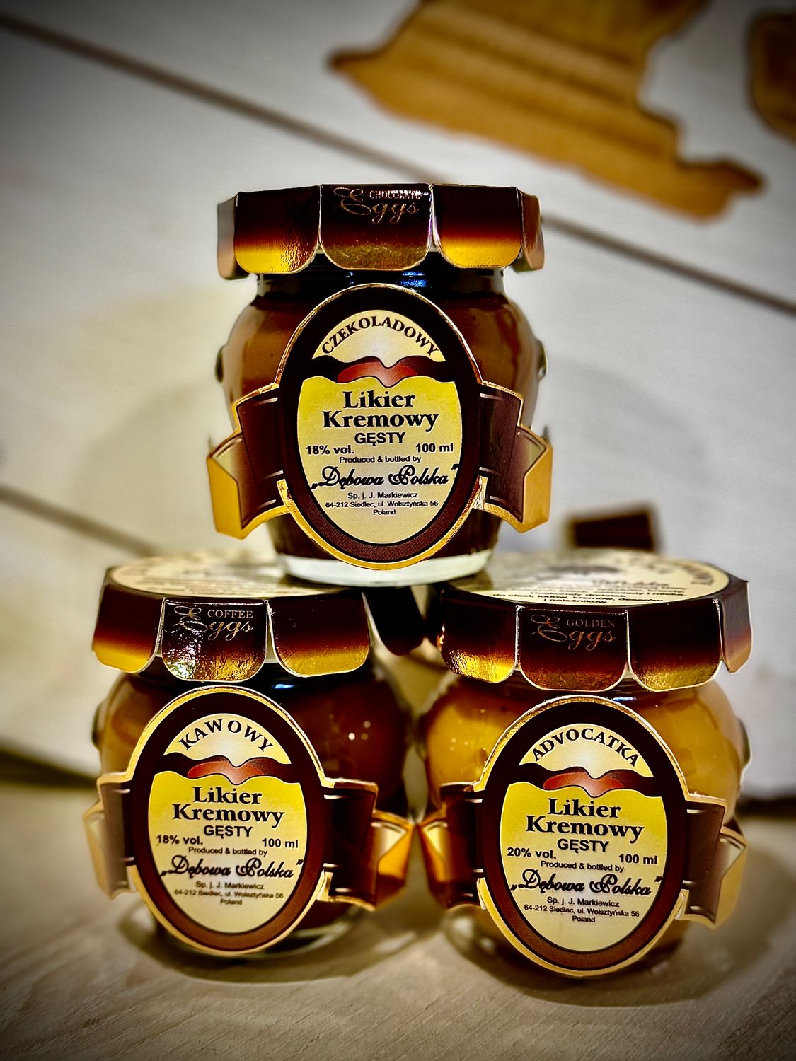 Dębowa Likier Kremowy 3 smaki Dębowa Likier Kremowy 3 smaki