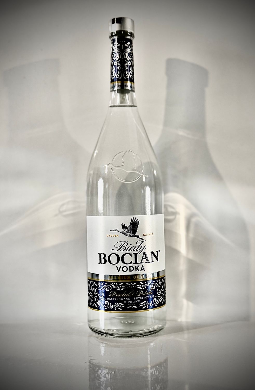Zestaw wódek na wesela Biały Bocian 0,5l/ 40% 30szt