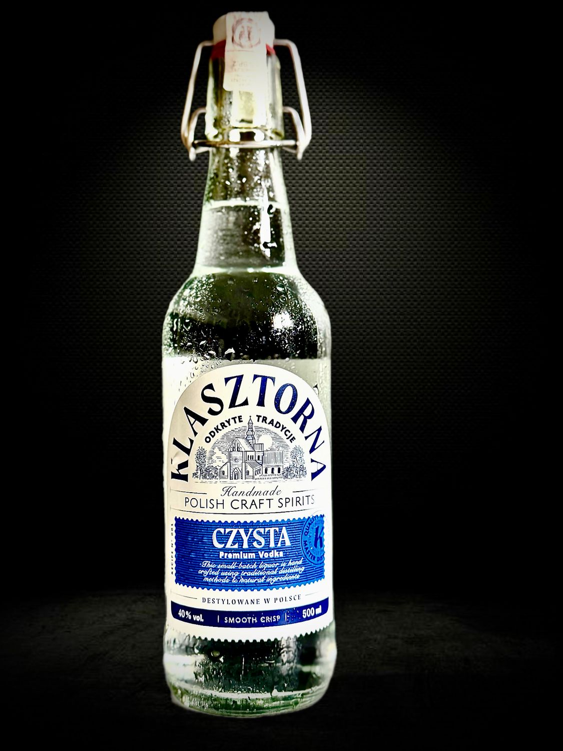 Wódka Klasztorna Czysta 0.5l 40% - Alkohole Regionalne Online | uroczysta.pl