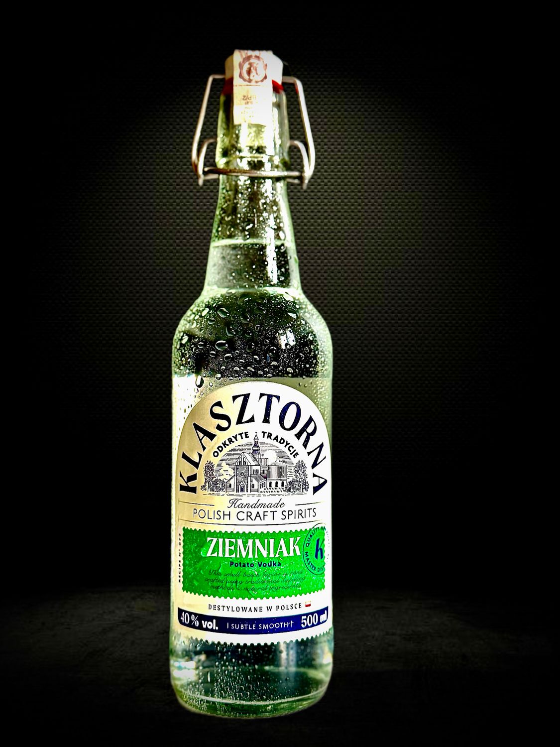 Wódka Klasztorna Ziemniak 0.5l 40% - Alkohole Regionalne Online | uroczysta.pl