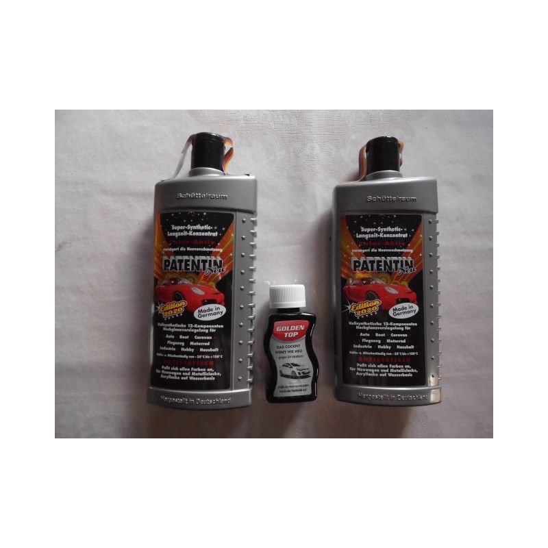 2 X Patentin * Edition 2020 * NEU mit 12 Komponenten a.500 ml. + 1 X Plastikpflege,100ml. (27,26€/Liter )