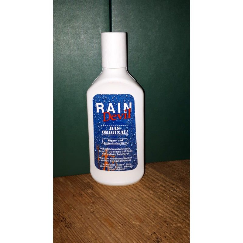 RAIN-DEVIL. Das Original. Nach dem Lotus-Prinzip. 250ml. (59,96€/Liter)