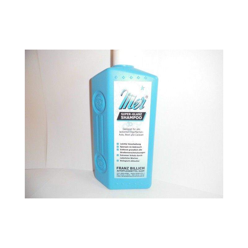 2 X Mer.  SUPER-GLANZ - Shampoo für Auto, Boot + Caravan. a.500ml (19,99€/Liter)