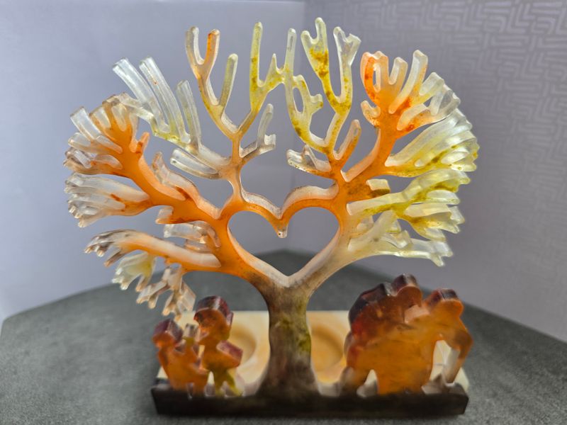 Photophore "génération et arbre de vie"