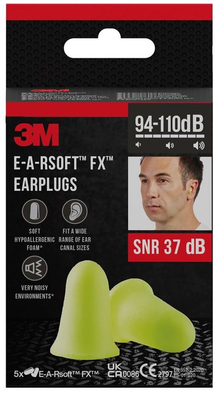 3M INSERTI AURICOL EARSOFT FX