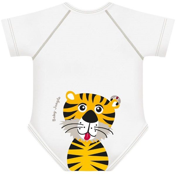 BODY 0-36M BIO COT 4S TIGRE