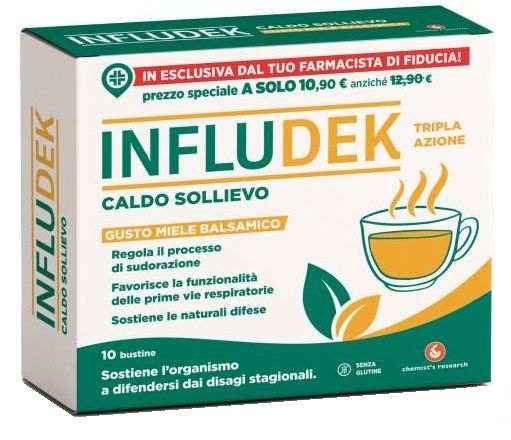 INFLUDEK CALDO SOLLIEVO 10BUST