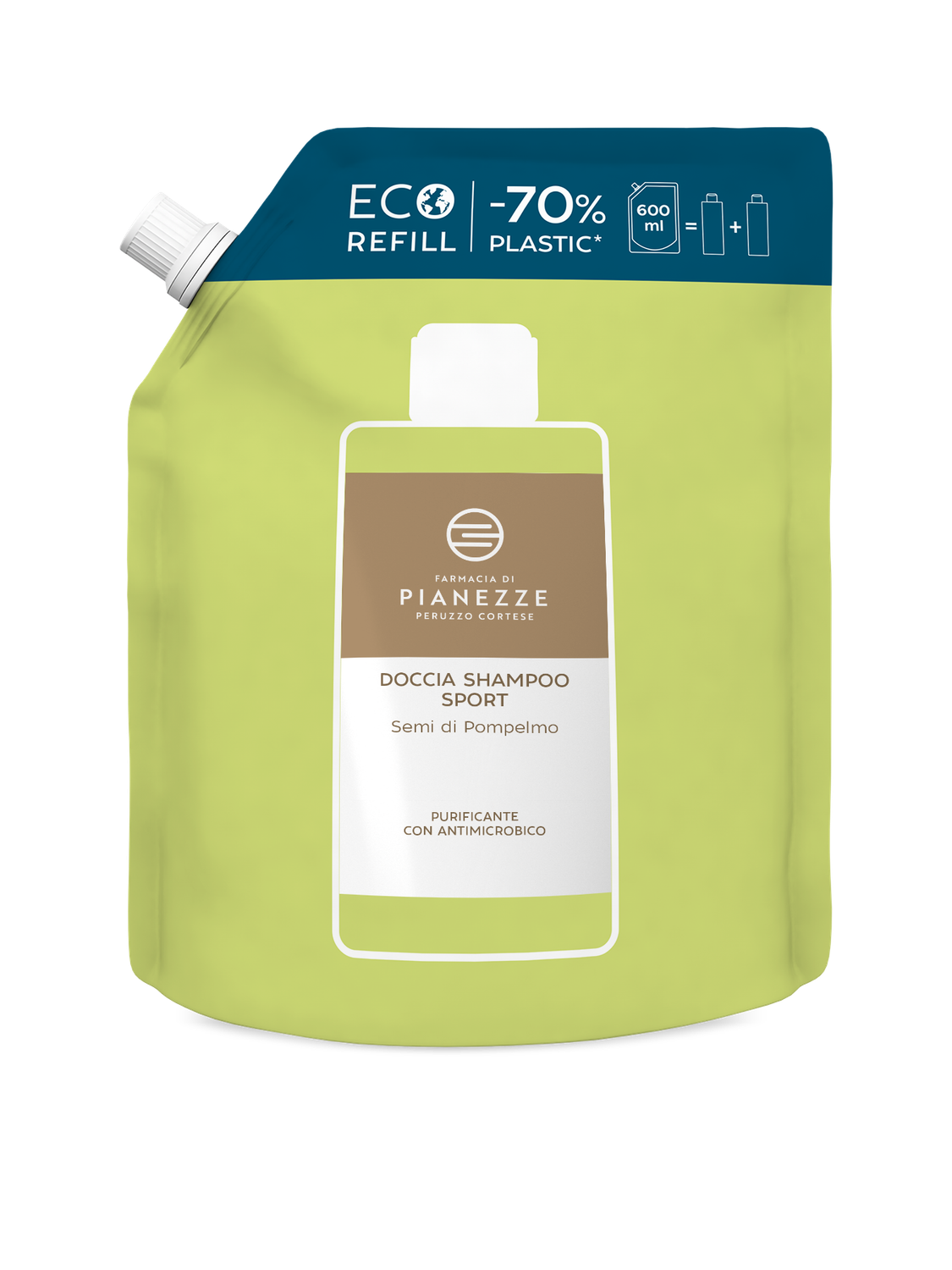 LFP DOCCIASPORT POMPELMO 600ML