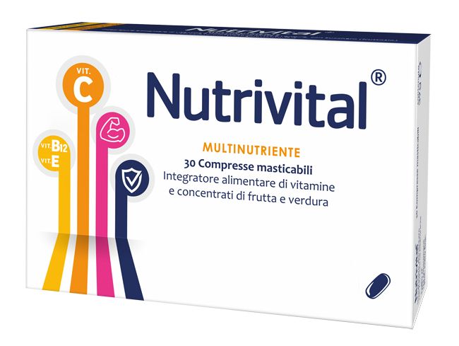 NUTRIVITAL 30CPR MASTICABILI NUTRIVITAL 30CPR MASTICABILI