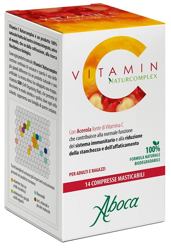 VITAMIN C NATURCOMPLEX 14CPR