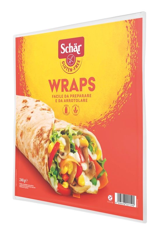 SCHAR WRAPS PIADINA ARROT 240G SCHAR WRAPS PIADINA ARROT 240G
