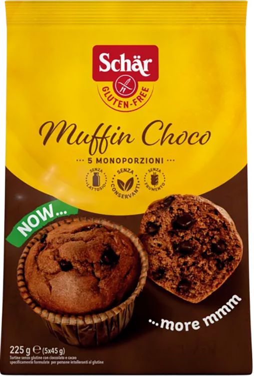 SCHAR MUFFIN CHOCO 225G