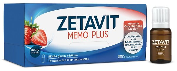 ZETAVIT MEMO PLUS 12FL 8ML