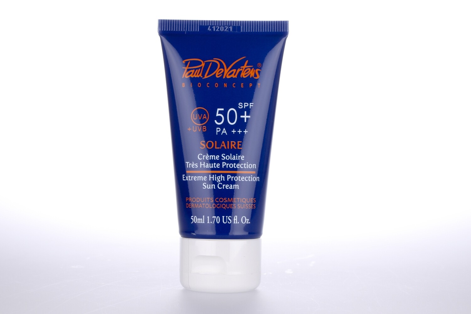 Crème solaire SPF 50+ PA+++