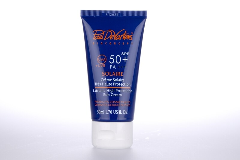 Crème solaire SPF 50+ PA+++