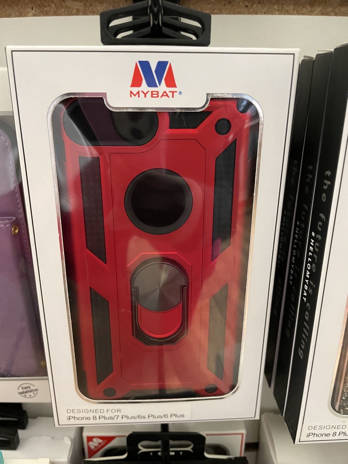 Iphone Red Stand Case