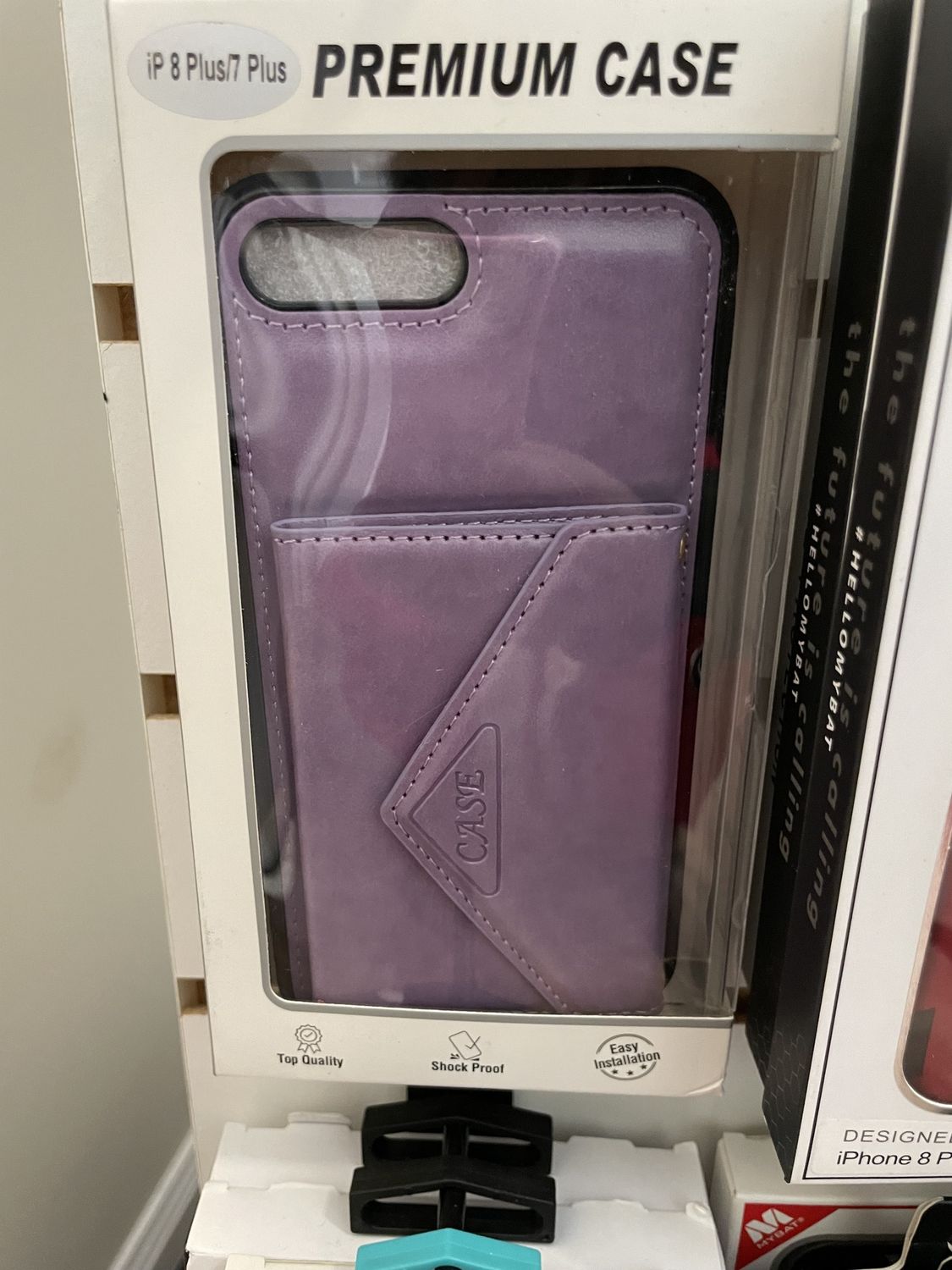 Iphone Purple Case Wallet