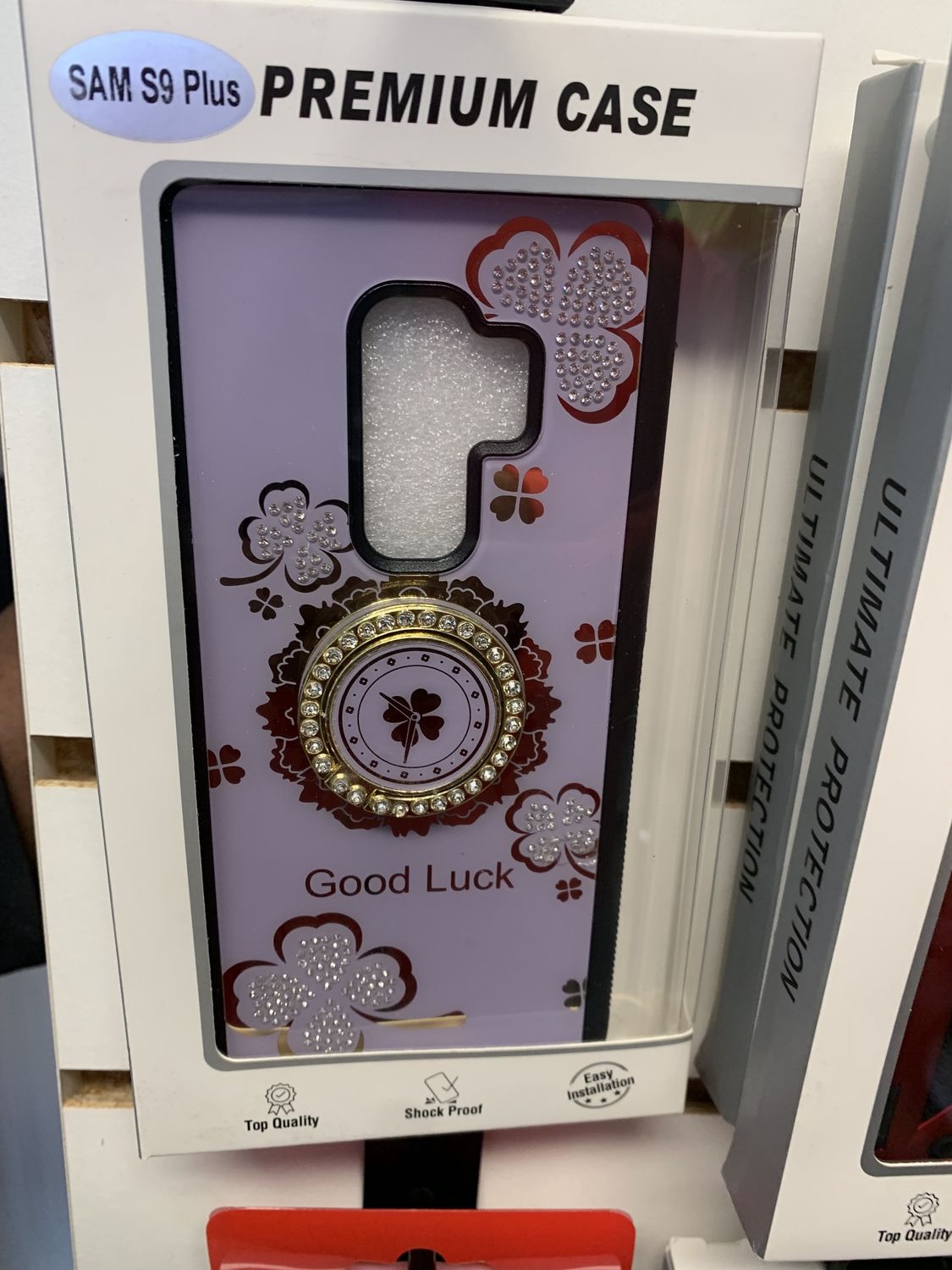 Galaxy 9 Purple Luck Case